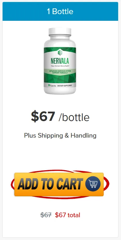 Nervala 1 Bottle Pricing